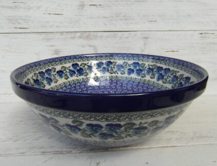 055 Bunzlau Nestschaal 2273X  Blue Violin  27,5cm